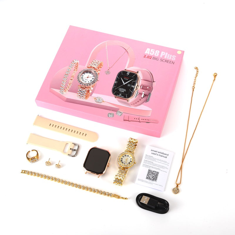 A58 5-in-1 Smart Watch For Ladies